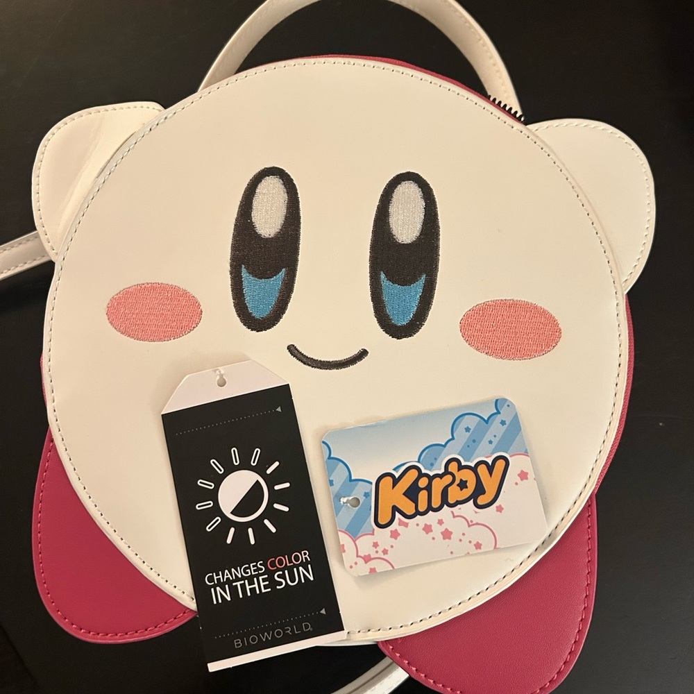 Bioworld Kirby Color-Changing Bag - White and Pink